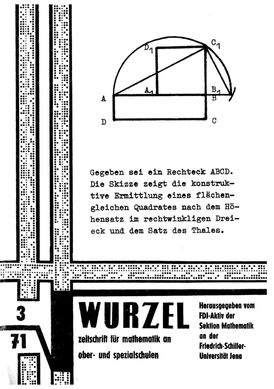 Die Wurzel März 1971