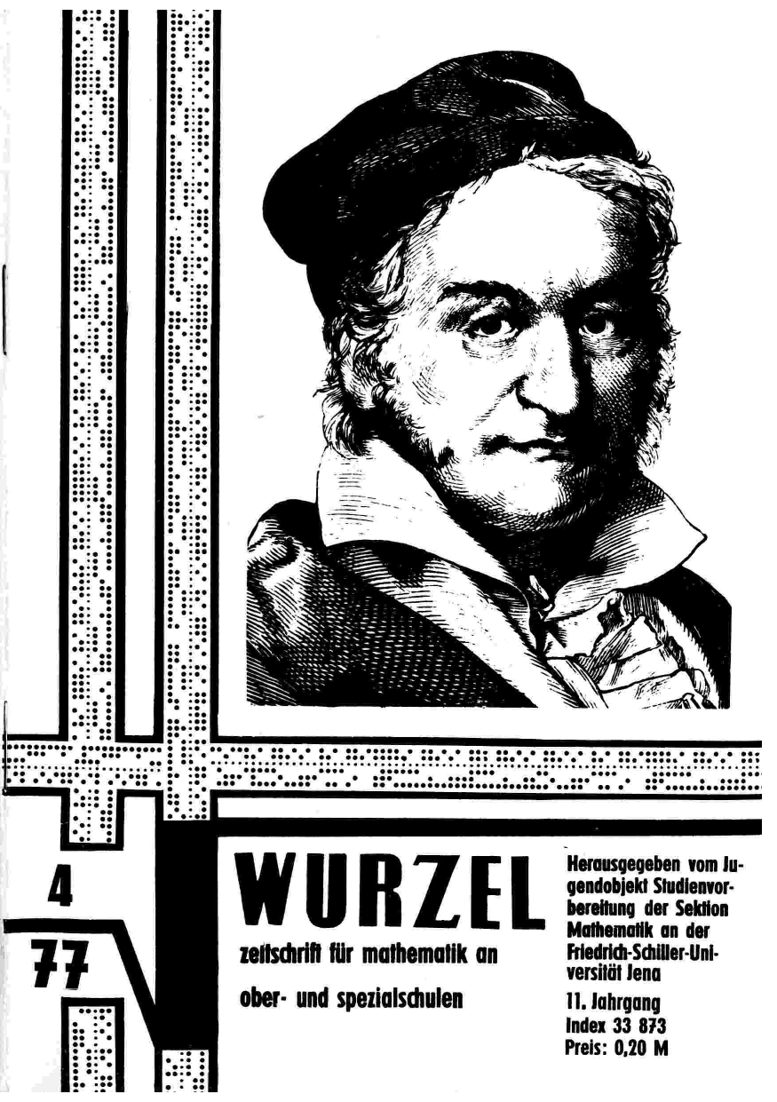Die Wurzel April 1977
