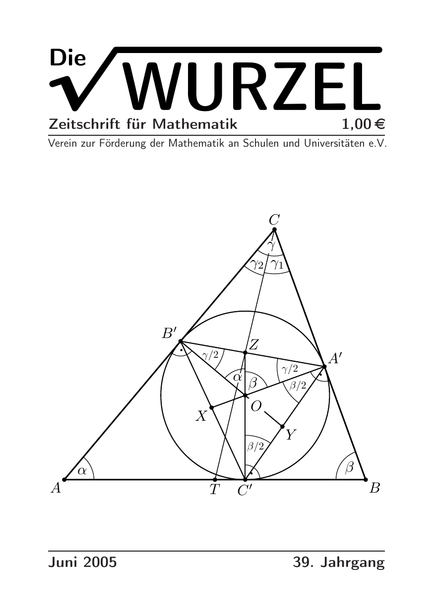 Die Wurzel Juni 2005